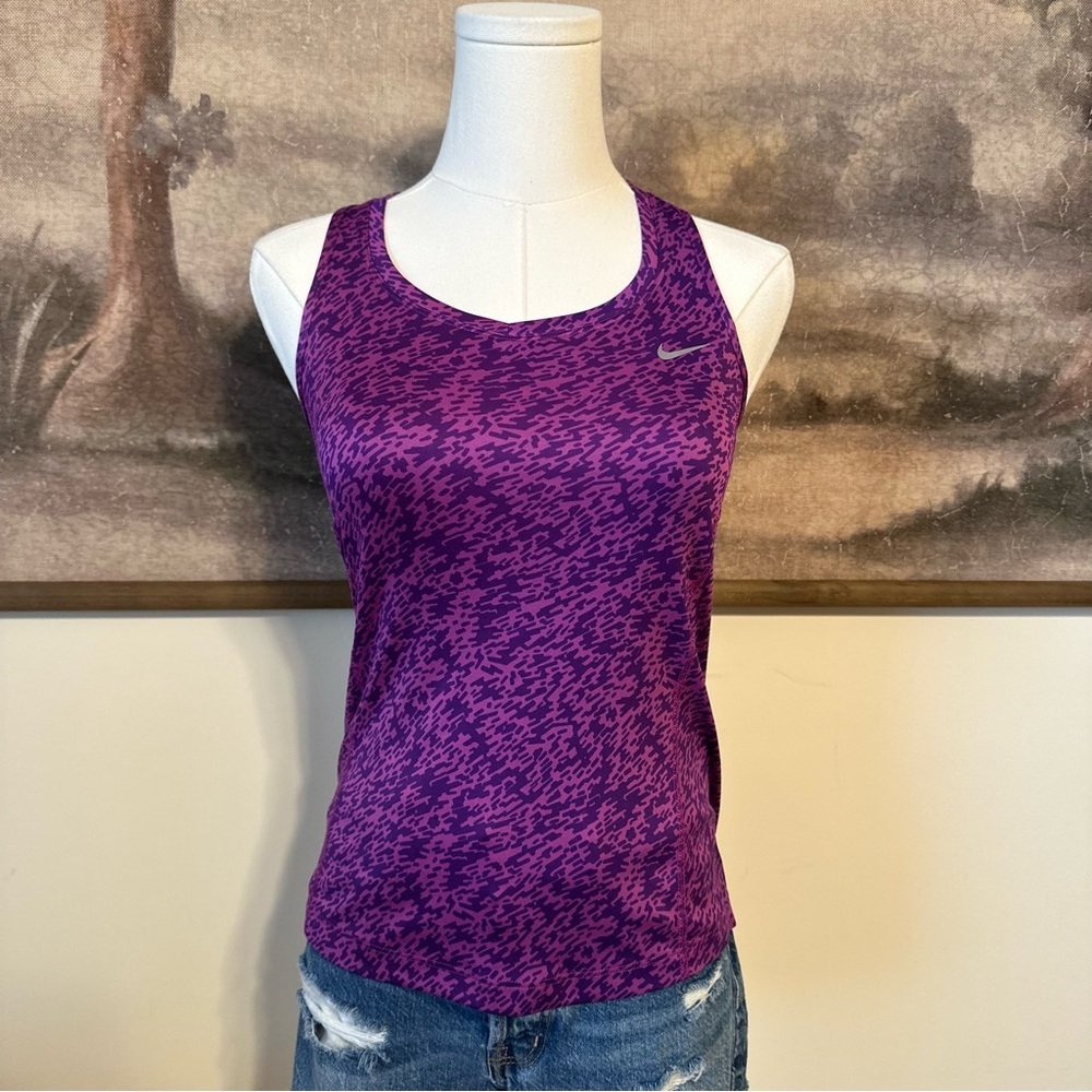 Nike Women's Vibrant Purple Tank Top